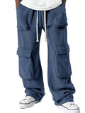 Men's Multi-pocket Casual Versatile Loose Sweatpants