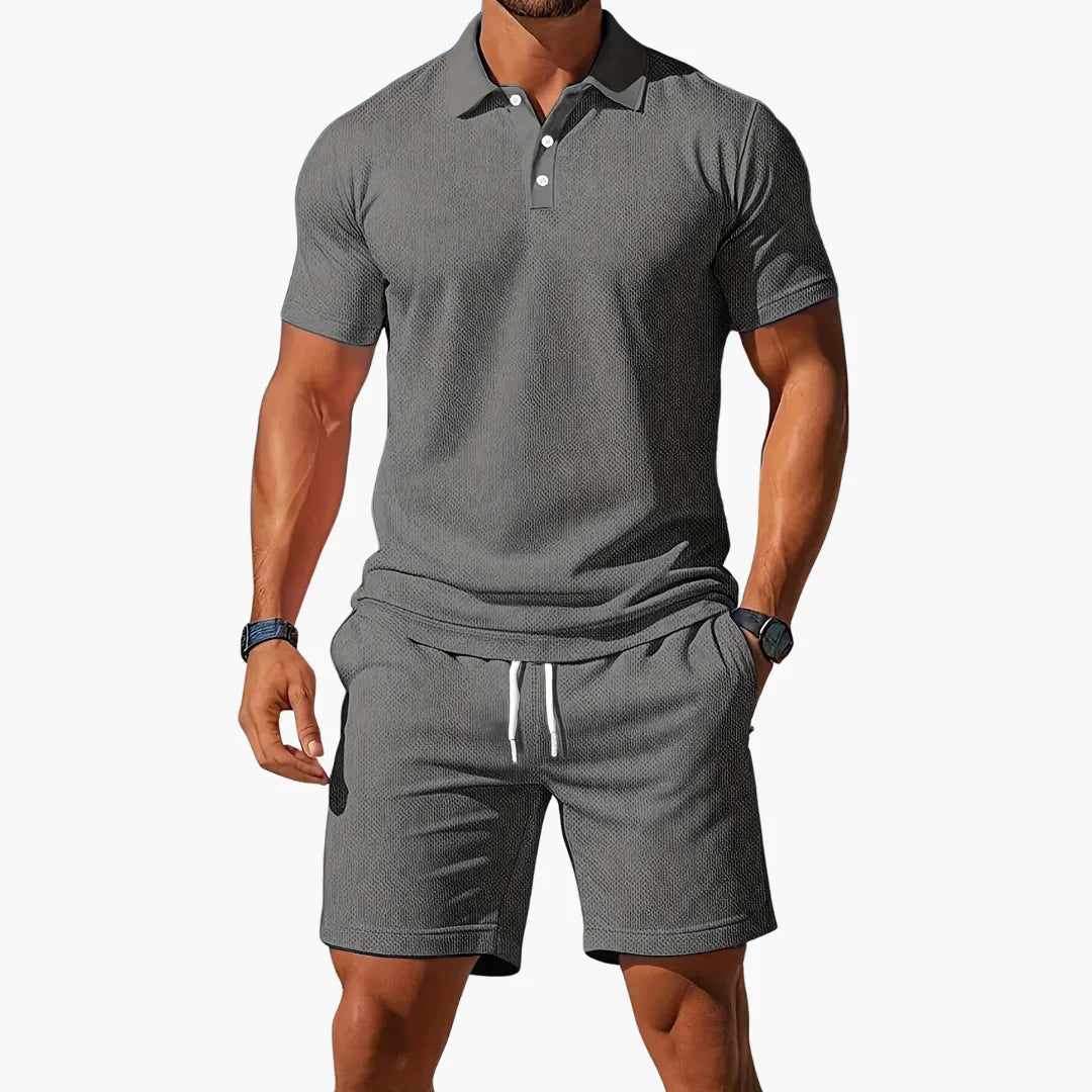 Coastal Comfort Summer Polo Set